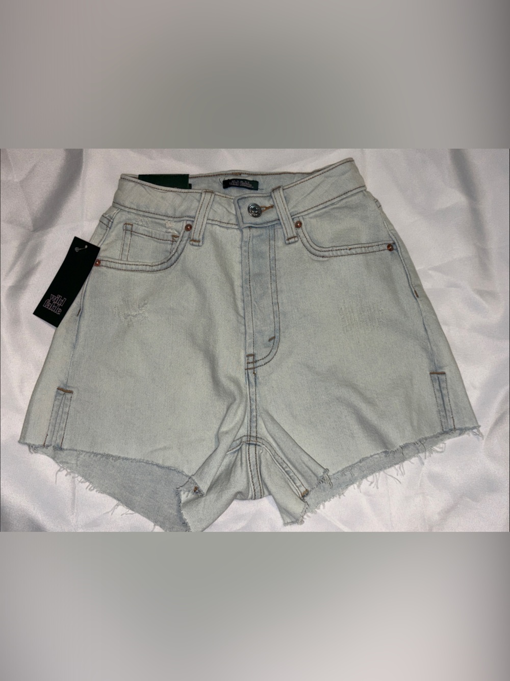 Wild Fable Light Wash Denim Cutoff Shorts - Size 00